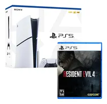 Comprar Consola Ps5 Slim Con Lector De Discos + Resident Evil 4