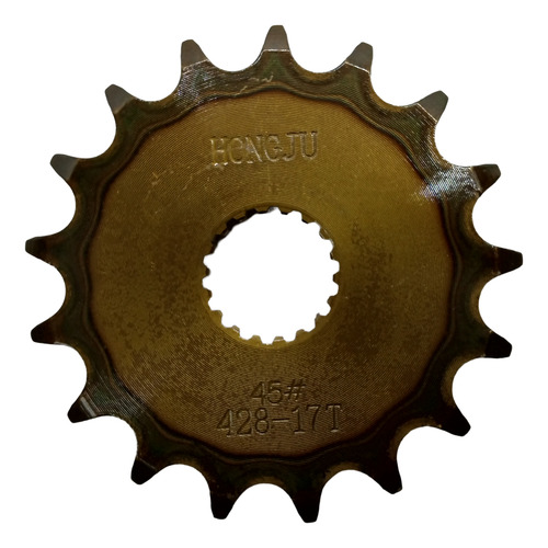 Piñón Dorado Carbonizado 428-17t Compatible Con Owen