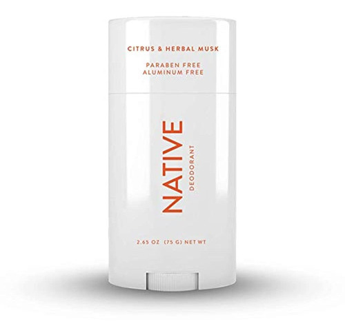 Native Desodorante Natural Hombres Y Mujer 75gr Cítrico/musk