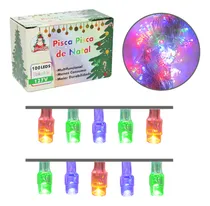Comprar Pisca Pisca De Natal 100 Leds Colorido 127v