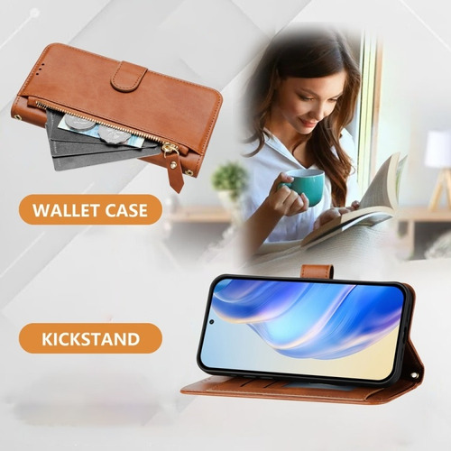Funda Multifuncional Para Xiaomi 14t Pro/poco F6, Con Correa