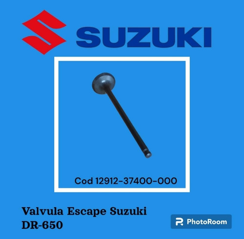 Valvula Escape Suzuki Dr-650 