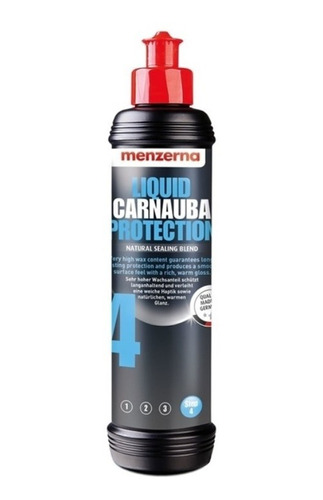 Menzerna Liquid Carnauba Protection 250cc Cera Natural