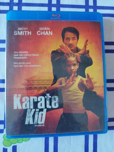 Blu-ray Karate Kid - Jackie Chan Jaden Smith Original.