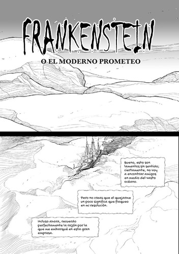 Imagen 2 de 6 de Frankenstein. Clásicos Manga.