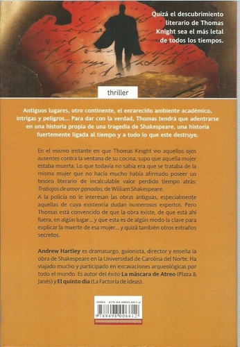 Lo Que Devora El Tiempo, De Andrew Hartley. Editorial La Factoria, Tapa Blanda, Edición 1era En Español, 2009
