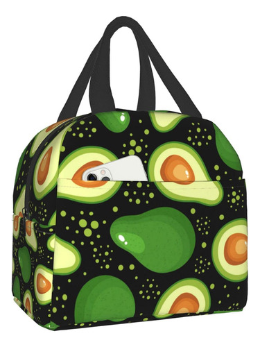 Bolsa Almuerzo Fruta Aguacate Viaje Picnic Aislada Durable