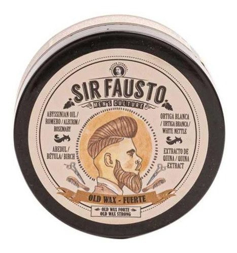 Sir Fausto Old Wax - Cera Fijadora Fuerte 100gr