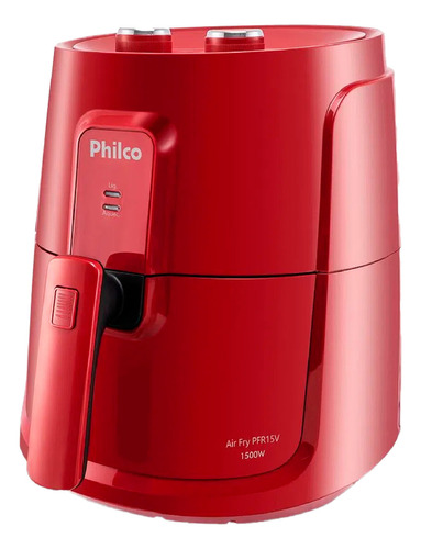 Fritadeira Air Fry Philco 4l Pfr15v Vermelho - 127v