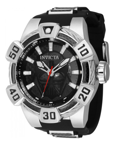 Reloj Invicta 40980 Negro Hombres Color del bisel Plateado