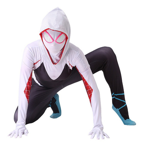 Disfraz De Superhéroe Spider-gwen Para Disfraz De Cosplay