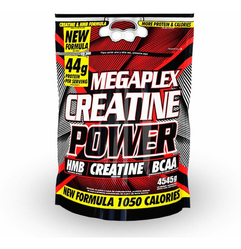 Megaplex Creatine Power 10 Lb Vainilla Bolsa