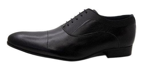 Zapato Hombre Vestir Piel Negro Verdetabaco - Manolo 447x