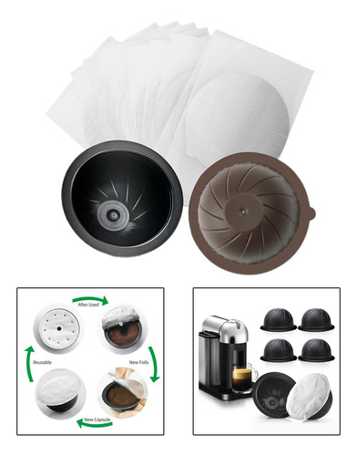 Cápsula De Café Recargable Filtro De Taza Cafetera