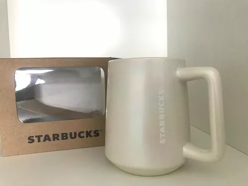 Nueva! Taza Starbucks Tornasolada Original 414ml Caja +bolsa