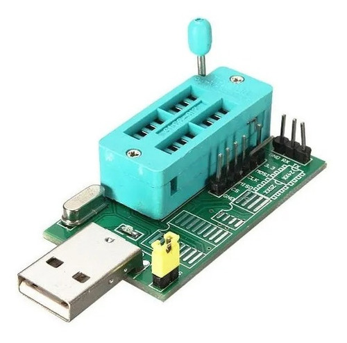 Programador Bios Ch341a Usb Spi Flash Eeprom Plc Adaptador