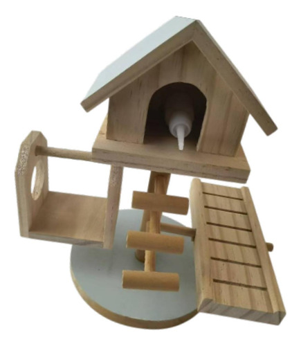 Dwarf Hamster House Diy Pet Living Playground Entrenamiento