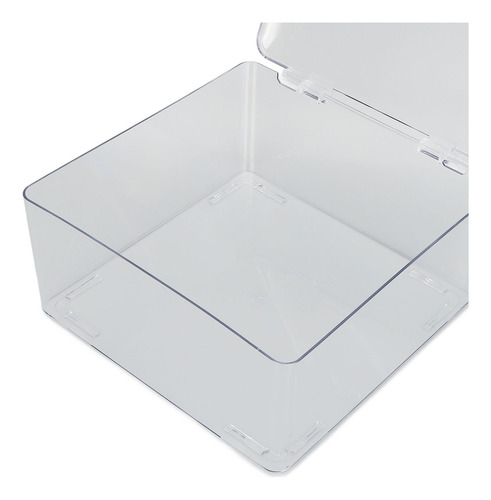 Organizador De Cosméticos Con Tapa Abatible, Recipientes De