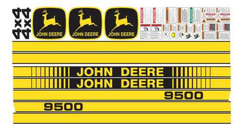 Calcomanias Para Trilladora 9500