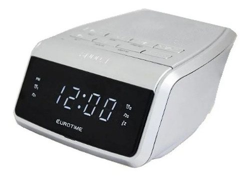 Radio-reloj Eurotime 33/509.23 Plata