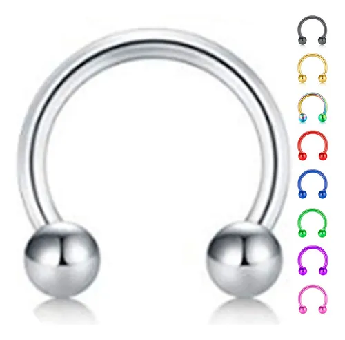 comprar Piercing Bulls Pircing Nariz Acero Quirugico Edone X1 Plateado Bolitas