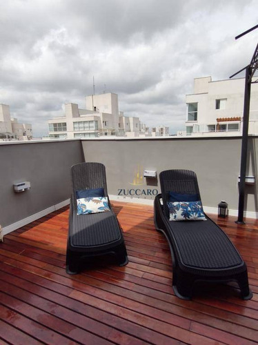 Cobertura Na Vila Augusta 204m², Condomínio Supera, 3 Dormitórios, 2 Suítes, 5 Vagas Cobertas. - Co0128