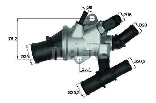 Termostato Mahle Fiat Marea 1.9 Jtd