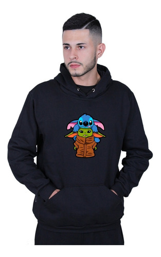 Moletom Agasalho Casaco Blusão Lilo Stitch Yoda Star Wars