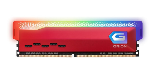 Memoria Geil Ddr4 8gb 3000mhz Orion Rgb Red Pc Gamer