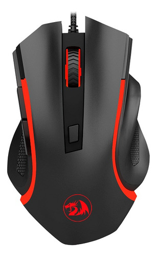 Mouse Gamer Nothosaur Redragon M606 3200 Dpi 6 Botões