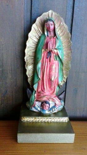 Virgen Guadalupe (morena)/ De Resina/ Imagen Exclusiva/nueva