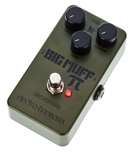 Imagem 3 de 5 de Pedal Ehx Green Russian Big Muff distortion Sustainer