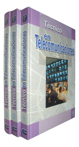 Técnico En Telecomunicaciones 3 Tomos. Libro Pasta Dura