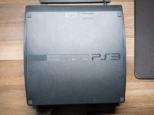 Ps3 Slim 160gb Impecable Con Caja, Nunca Desarmada Negro (Usado)