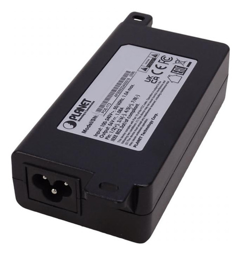Inyector Poe+ Planet 802.3at 56v 60w 2-rj45 Clickbox