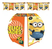 Comprar Banderín\u002Fguirnalda Otero Minions Color Minions Con Diseño Minions