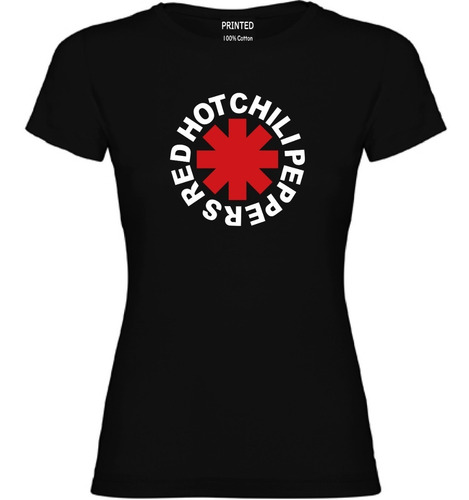 Imagen 1 de 2 de Polera Mujer Estampado Red Hot Chili Peppers