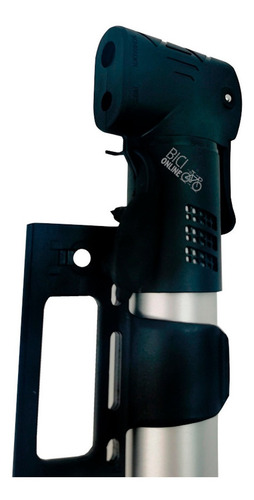 Mini Inflador De Bicicleta Doble Accion Doble Valvula 60psi