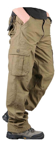 Pantalon  Cargo Gabardina Pre Lavada For Men Hard Work  