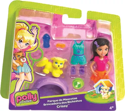 Boneca Polly Pocket Parque de Mascotas Crissy - Mattel