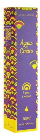Deo Colônia Água De Cheiro É Ginga, É Malícia! 200ml Feminina Floral Splash Fresco Lavanda E Violeta Perfumação Leve E Encantadora Perfume Refrescante