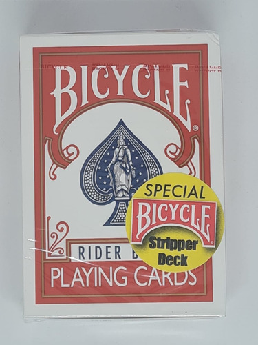 Stripper Deck Bicycle Baraja Biselada Para Magia Fm