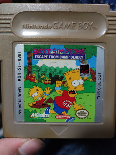 Game Boy Bart Simpsons Nintendo Gameboy Color