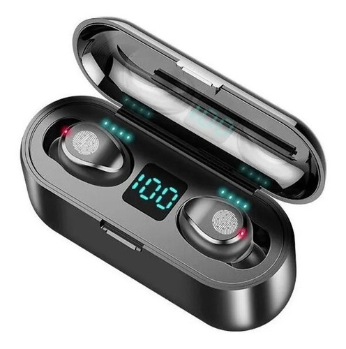 Audifonos Bluetooth Tactiles Inalambricos Led Con Power Bank