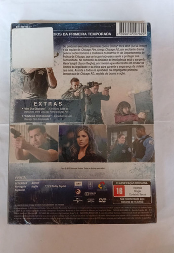 Chicago P,d, Box Dvd Original Lacrado 1a Temporada