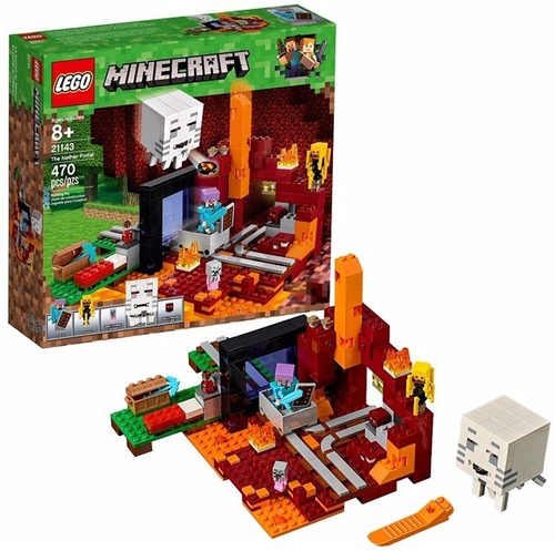 Minecraft Portal Del Infierno Lego 21143