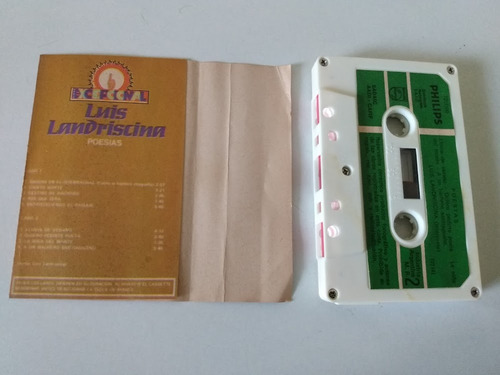 Luis Landriscina Poesias Cassette Muy Buen Estado Estándar (Usado)