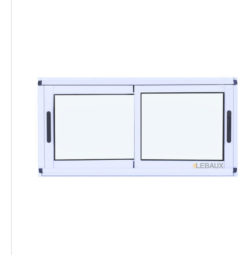 Ventana Aluminio Modena Vidrio 4mm 150x60