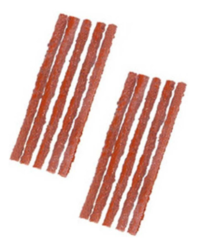 Kit Reparo P/ Pneus Sem Câmara Macarrão - 10 Refils + Cola