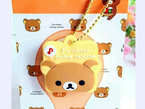 Cubre Llaves Silicon Rilakkuma